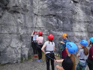 Rock Climbing Morlais Castle