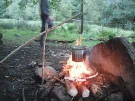 Cooking on a Open Fire